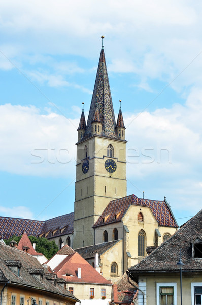 Parochial Evangelical Church Stock photo © tony4urban