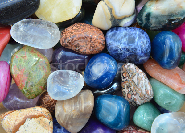 Stock photo: gem stones pattern