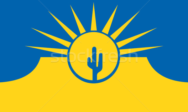 mesa city flag Stock photo © tony4urban