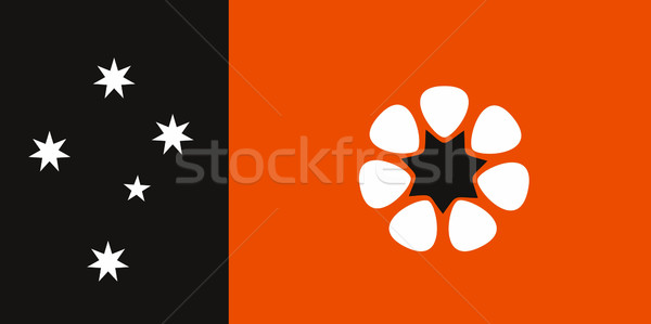 australia northern territory flag Stock photo © tony4urban