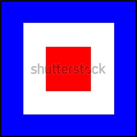 Międzynarodowych sygnał banderą flagi morza alfabet Zdjęcia stock © tony4urban
