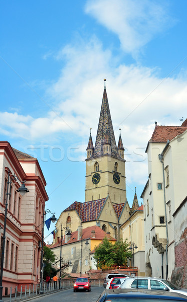 Parochial Evangelical Church Stock photo © tony4urban