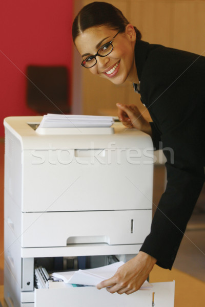 using Xerox lool Stock photo © toocan