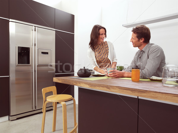 couple in the kitchen aa Stock photo © toocan