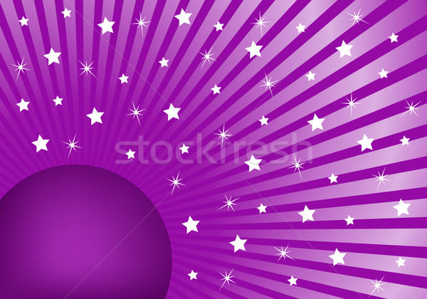 Résumé pourpre blanche étoiles célébration [[stock_photo]] © toots