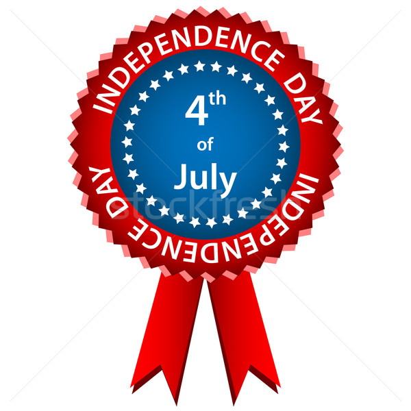 4 july independence day rosette Stock photo © toots