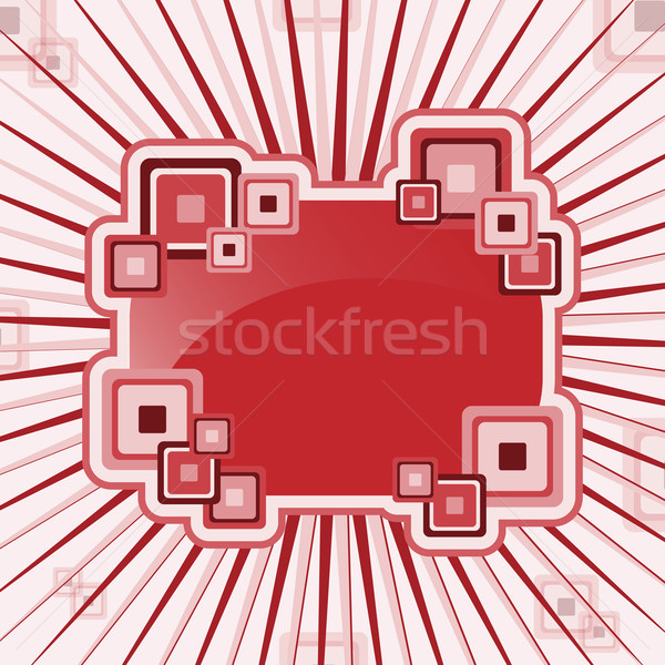Abstrato vermelho rosa Foto stock © toots