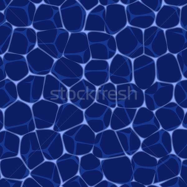 Zwembad Blauw oppervlak textuur strand water Stockfoto © toponium