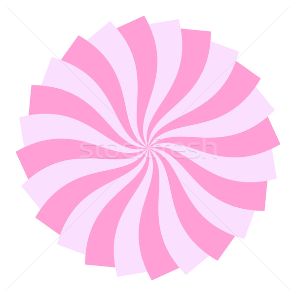 Roze swirl abstract voedsel zon Stockfoto © toponium