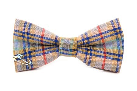 gentleman dot bow tie isolated on white background Stock photo © traza