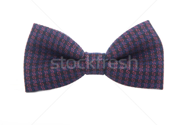 dotted bow-tie on white with clipping path Stock photo © traza