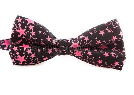 Elegant men's bow tie isolated on the white background Stock photo © traza