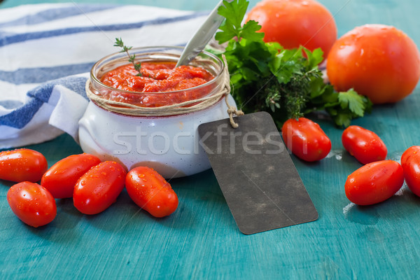 jam tomato Stock photo © trexec