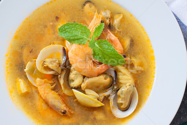 seafood soup Stock photo © trexec