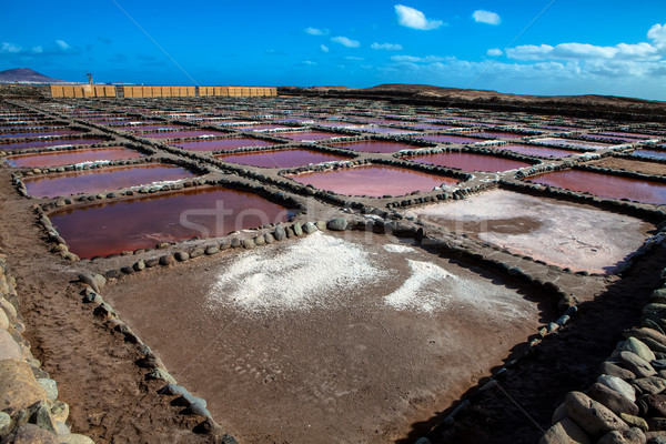 Sal refinería isla naturaleza paisaje Foto stock © trexec