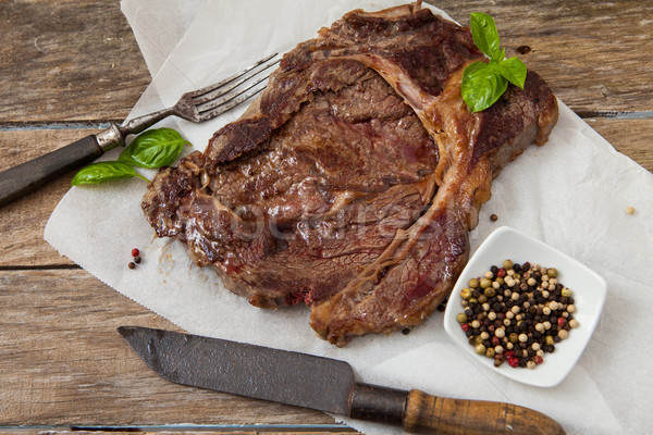 Angus beef steak Stock photo © trexec
