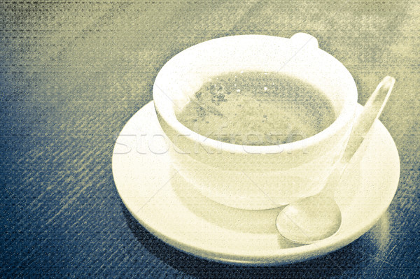 Tasse thé monochrome image eau [[stock_photo]] © trgowanlock