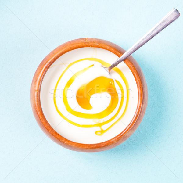 Yogurt and honey Stock photo © trgowanlock