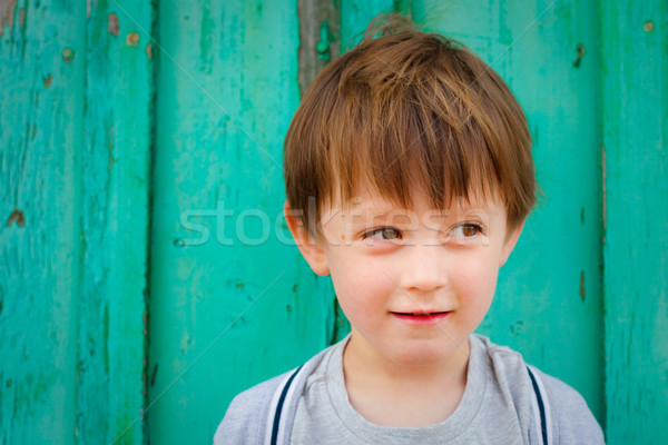 Genç çocuk çok güzel üç yıl eski Stok fotoğraf © trgowanlock