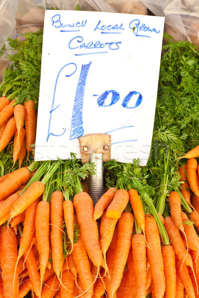 Carrots Stock photo © trgowanlock