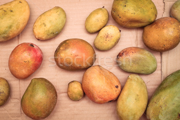 [[stock_photo]]: Fraîches · carton · fiche · alimentaire · fruits