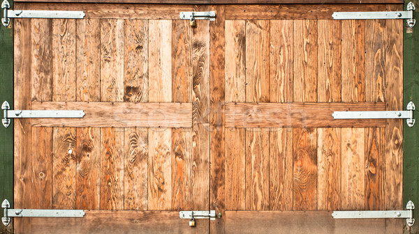 Wooden gate Stock photo © trgowanlock