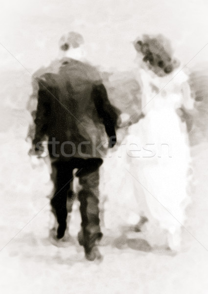 Wedding abstract Stock photo © trgowanlock