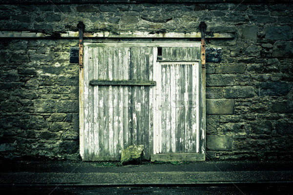 Old door Stock photo © trgowanlock