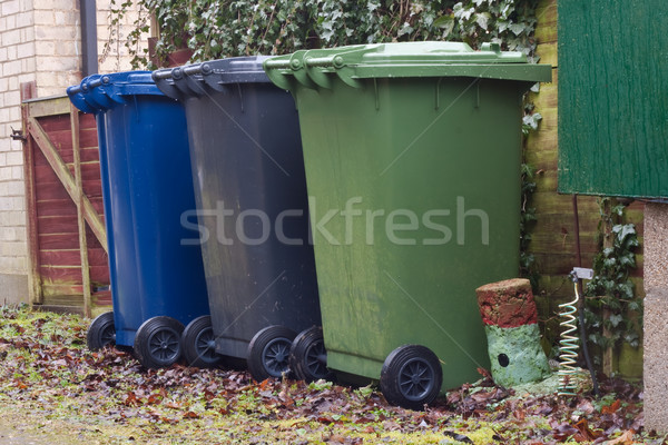 Stock photo: bins