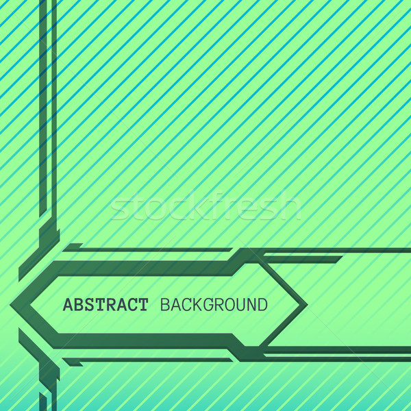 abstract geometric green blue stripes background 
 Stock photo © TRIKONA