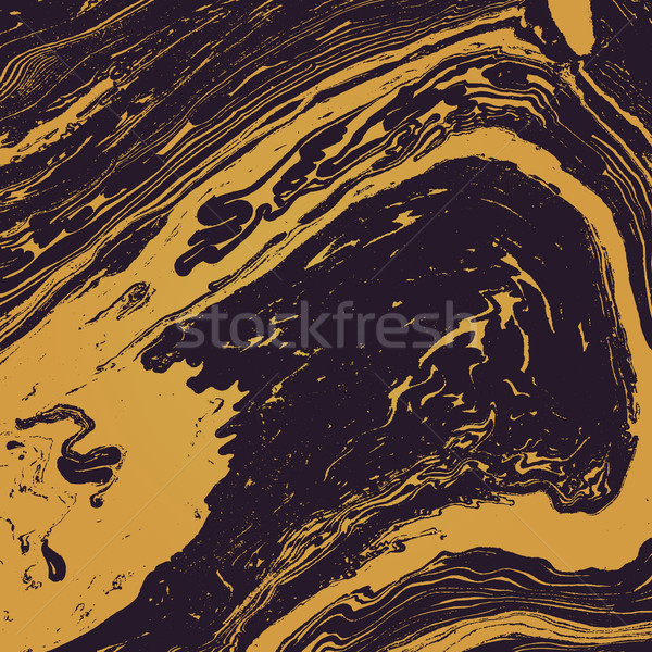 vector gold suminagashi abstract background
 Stock photo © TRIKONA