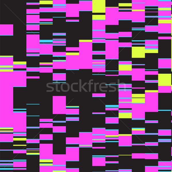 vector colorful glitch art background 
 Stock photo © TRIKONA