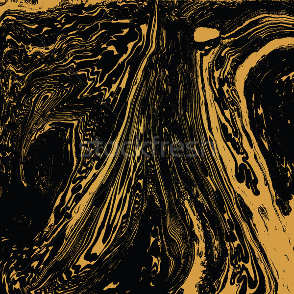 vector gold suminagashi abstract background
 Stock photo © TRIKONA