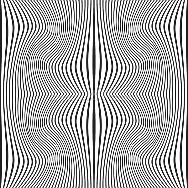 Ottico arte abstract onda senza soluzione di continuità pattern Foto d'archivio © TRIKONA