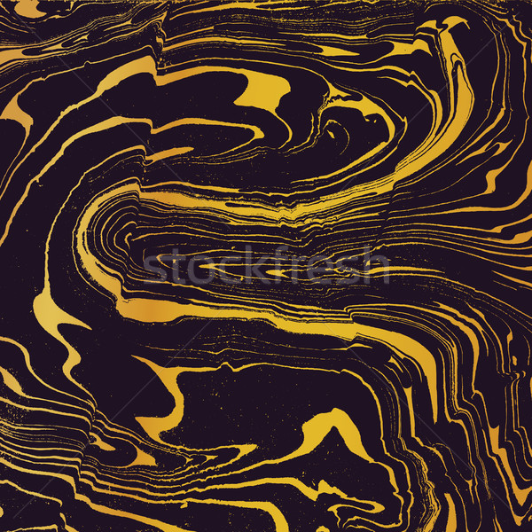 vector gold suminagashi abstract background
 Stock photo © TRIKONA