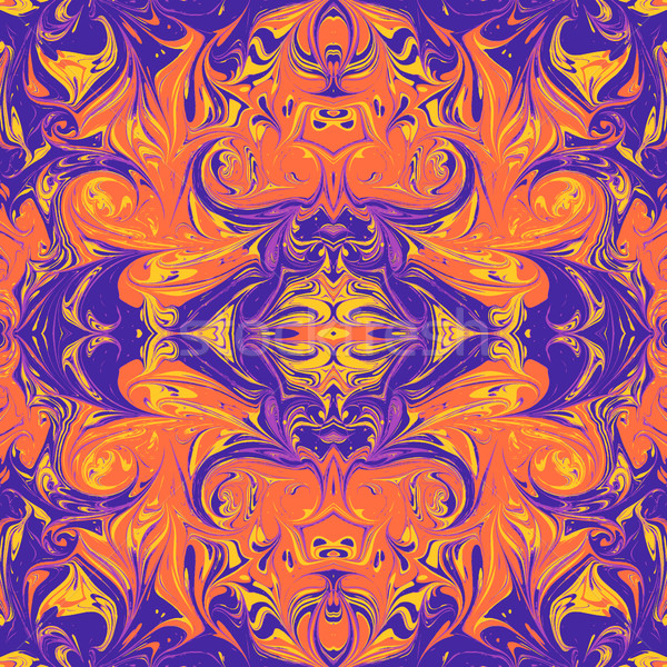 vector abstract ebru marbling background Stock photo © TRIKONA