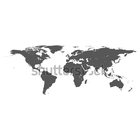 vector world map Stock photo © TRIKONA