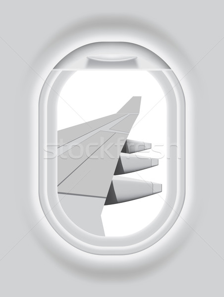 Aircraft Porthole Stock photo © tshooter
