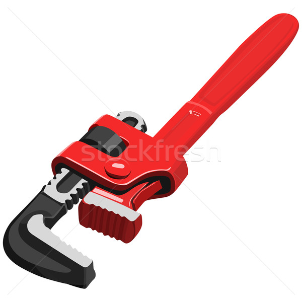 Stock photo: Pipe Wrench