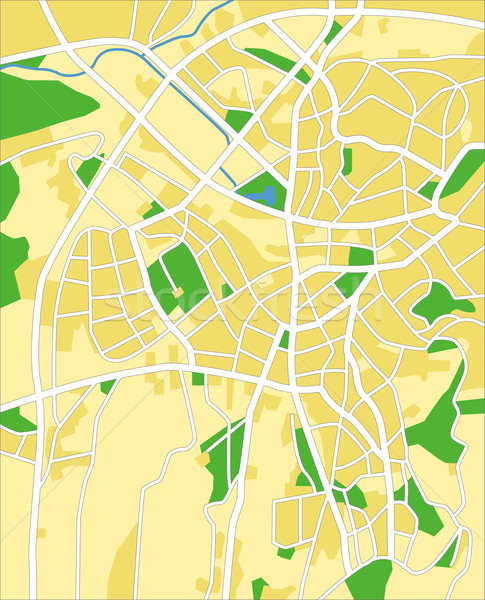 Ankara mapa ciudad fondo verde Foto stock © tshooter