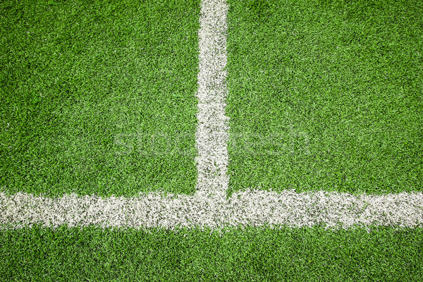 football field conner Stock photo © tungphoto