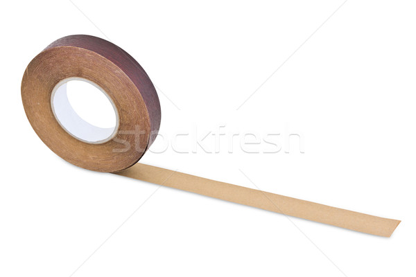 wood tape isolated on white background with clipping path Stock photo © tungphoto