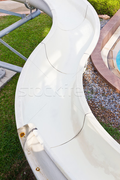 slider of swimming pool Stock photo © tungphoto