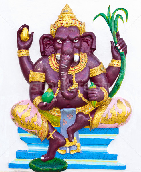 Indian or Hindu ganesha God Named Bala Ganapati Stock photo © tungphoto