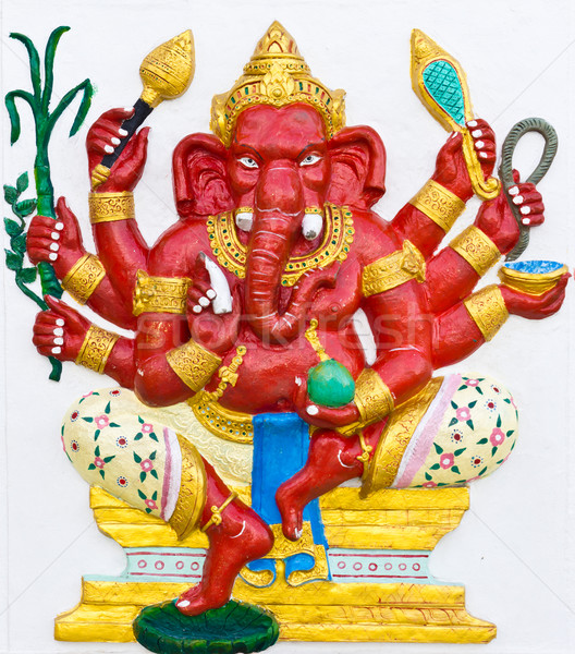 Indian or Hindu ganesha God Named Taruna Ganapati Stock photo © tungphoto