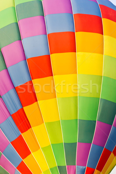 color pattern of hot air balloon Stock photo © tungphoto