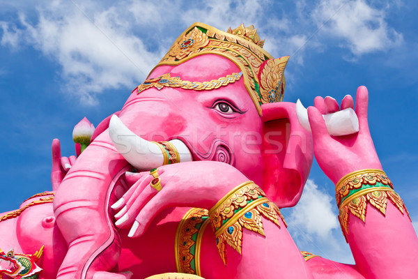 pink ganesha statue  Stock photo © tungphoto