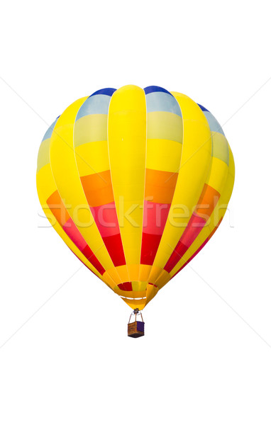 colorful hot air balloon isolated on white background Stock photo © tungphoto