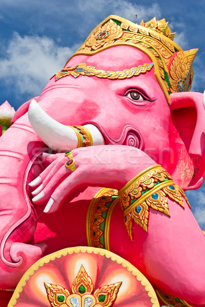 pink ganecha statue  Stock photo © tungphoto