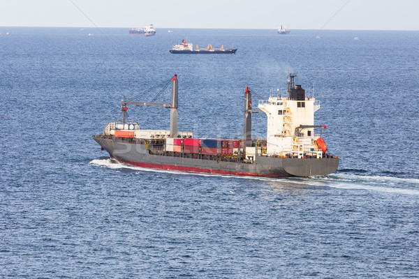 грузовое судно парусного морем лодка торговли судоходства Сток-фото © tungphoto